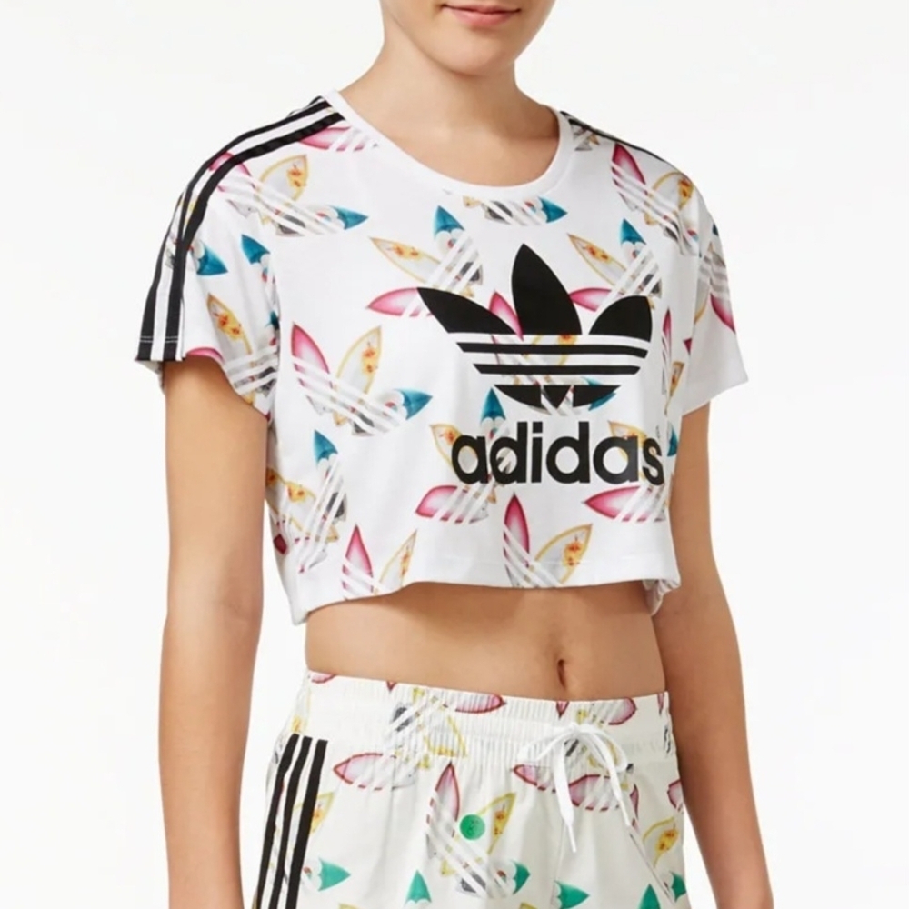 Adidas Pharrell Williams White T-Shirt - Picture 2 of 7
